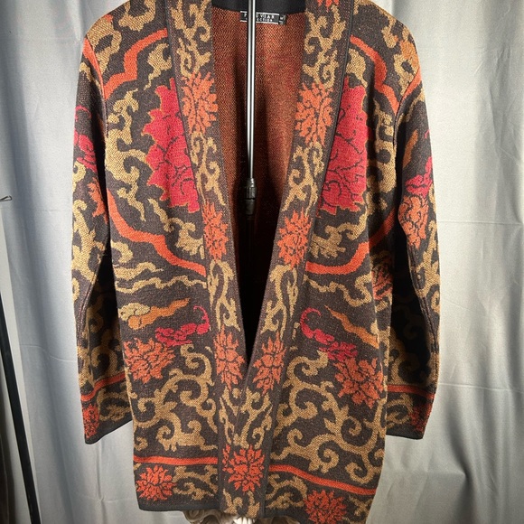 Peruvian Connection Sweaters - Peruvian Connection Open Front Cardigan